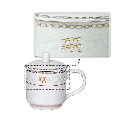 Bulk Novelty Ceramic Handmade Light Colors Grandpa Mug with Lid Hand Grip Coffee Mug