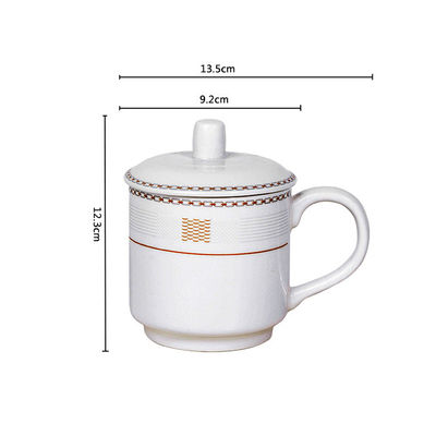 Bulk Novelty Ceramic Handmade Light Colors Grandpa Mug with Lid Hand Grip Coffee Mug