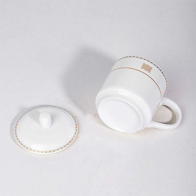 Bulk Novelty Ceramic Handmade Light Colors Grandpa Mug with Lid Hand Grip Coffee Mug