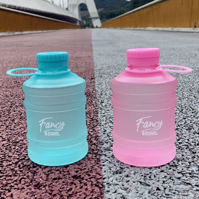 680ml Large Capacity Plastic Portable Straight Drink Cup for Student Sport Outdoor