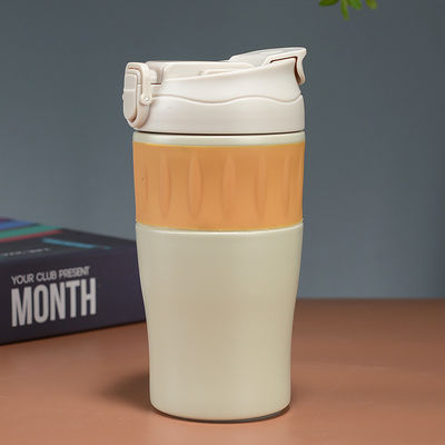 500ML Stainless Steel Double Wall Portable Tumbler With Straw Lid For Customized Color Outdoor