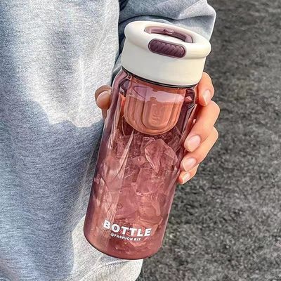 Contemporary Design 650ml PP Plastic Water Bottle with Custom LOGO and Tea Separator