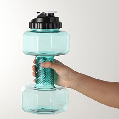 Direct Batch 2.2L Large Capacity Dumbbell Shape Portable Kettle for Outdoor Fitness Sports