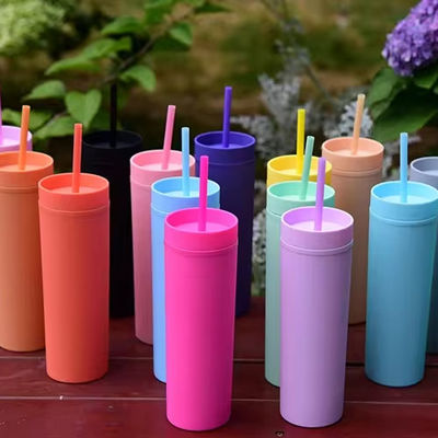 16oz Capacity Durable Thin Plastic Water Bottle Lid for Customization Colorful Design