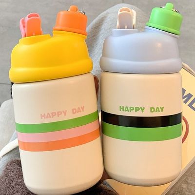 Customizable 500ml 316 Stainless Steel Travel Water Cup Ideal for Sports and Students