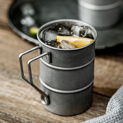 Custom Vintage 380ml Coffee Mug for Travel Camping and Enjoying Your Favorite Drinks