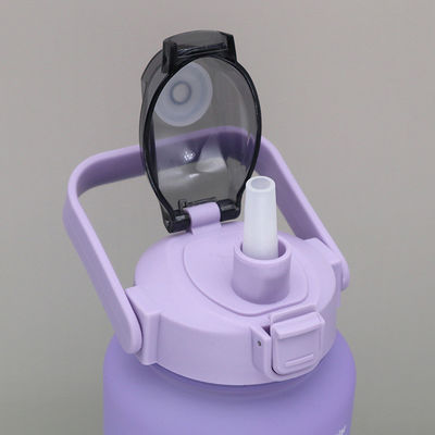 Outdoor Sport 2L Plastic Water Bottle with Capacity Line and Anti-corrosion Coating