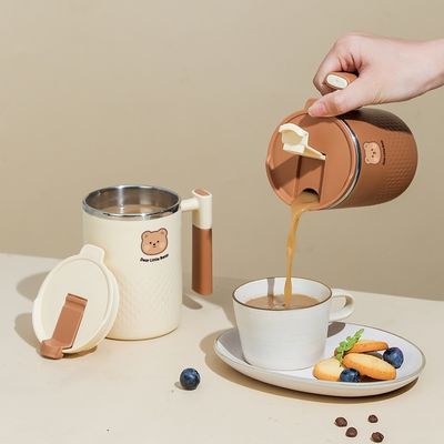 450ml 304 Stainless Steel Coffee Mug Insulated Cup Coffee Bottle With Handle for Home