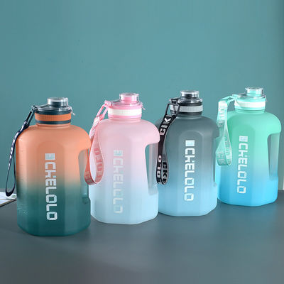 Plastic Travel Water Bottle Anti-corrosion Coating Not Equipped 1.6L 2.2L Gym Kettle