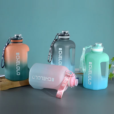 Plastic Travel Water Bottle Anti-corrosion Coating Not Equipped 1.6L 2.2L Gym Kettle
