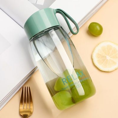 380ml Portable Sports Cup Plastic Water Bottle with Thermal Insulation Performance