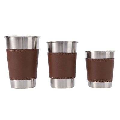 Customized Color 170ml 330ml 500ml Stainless Steel Travel Tumbler with Leak-proof Lid