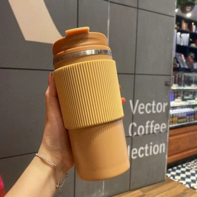 Business Gifts Stainless Steel 450ml Thermos Bottle for Portable and Leakproof Sports