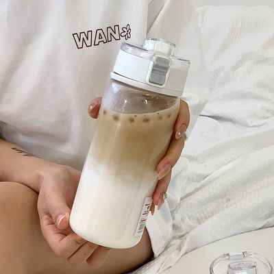 Simple BAP Free Plastic Cup With Sport Lid Customize Water Bottles for Promotion