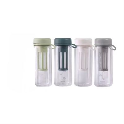 PE Material Children Water Bottle With Graduated Customized Logo Acceptable Leak-proof