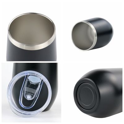 12oz Customized Insulated Coffee Cups Thermos with Double Wall Stainless Steel Coating