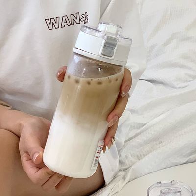 High Appearance Level Plastic Children Portable Student Drop Resistant School Special Handy Cup Sports Plastic Water Bottler
