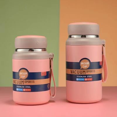 Customized Logo Acceptable 750 ml /1000 ml Portable Thermos Bottle for Camping and Hiking
