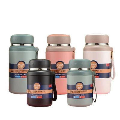 Customized Logo Acceptable 750 ml /1000 ml Portable Thermos Bottle for Camping and Hiking