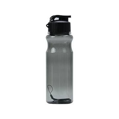 Simple Fresh Summer Fitness Plastic Water Bottles WITH LID for Large Capacity Sports Cups