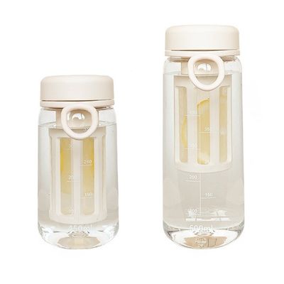 Custom Logo Plastic Water Drinking Bottle WITH LID for Office and Outdoor Activities