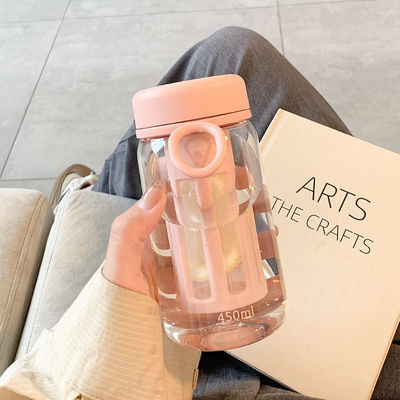 Custom Logo Plastic Water Drinking Bottle WITH LID for Office and Outdoor Activities