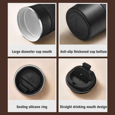 Non-slip Silicone Sleeve 380ml/510ml 304 Stainless Steel Water Cup for Belly Cup