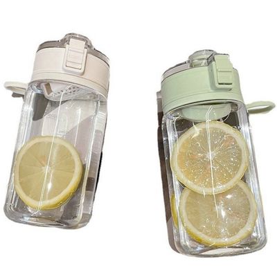 Large Capacity Removable Strainer Water Bottle for Hiking and Outdoor Activities