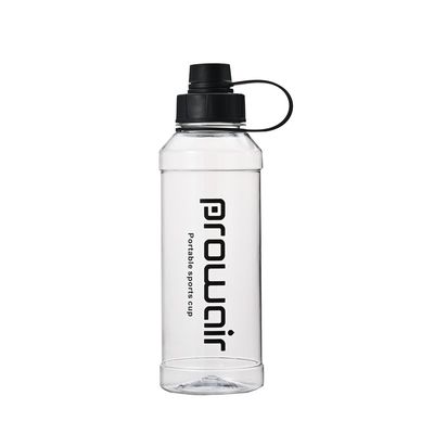 Direct Drinking 1000ML Transparent BPA Free Plastic Water Bottle with Custom Logo