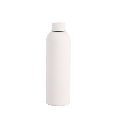 Minimalist Design 750ml/1000ml Double Wall Stainless Steel Sports Water Bottle For Camping