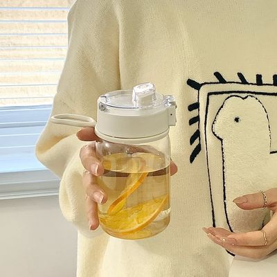 Customized Logo Acceptable Portable Heat-Resistant Water Bottle for Outdoor Activities