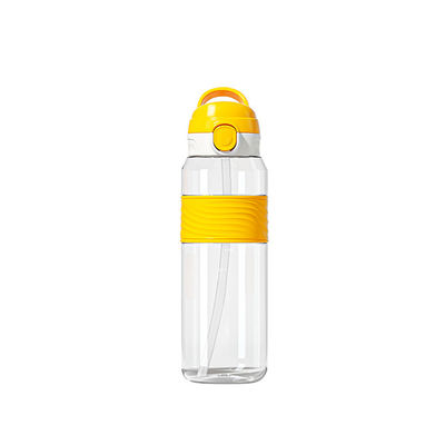 NP1080SA1 Custom Logo Printed Kids Kawaii Sublimation Bpa Free Clear Sports Water Bottles with Straw