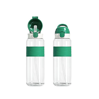 NP1080SA1 Custom Logo Printed Kids Kawaii Sublimation Bpa Free Clear Sports Water Bottles with Straw
