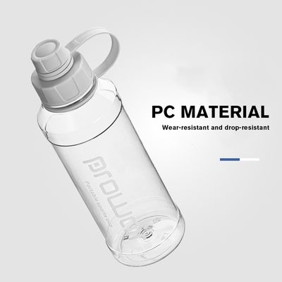 Transparent Cup 1000ml Large Capacity Small Mouth Eco Friendly Drinking Water Bottles