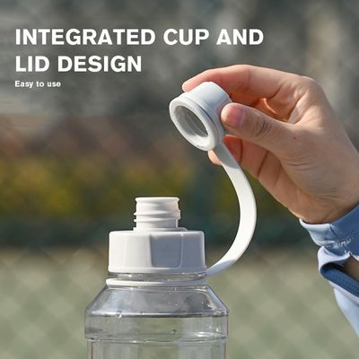 Transparent Cup 1000ml Large Capacity Small Mouth Eco Friendly Drinking Water Bottles