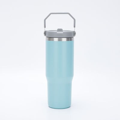 20oz/30oz Stainless Steel Tumbler Insulated Vacuum Cup with Leak Proof Flip and Straw