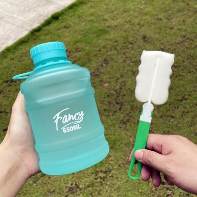Camp Essential Thermal Insulation Mini Bucket Shaped Plastic Water Bottle for Kids