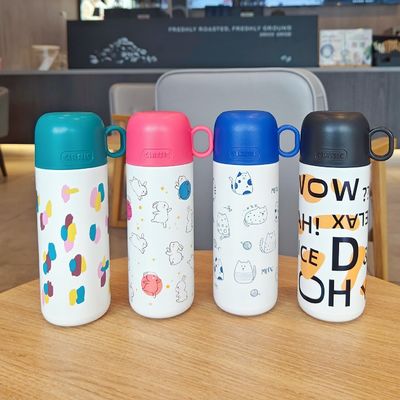 500ml Stainless Steel Insulated Thermos Cup with Custom Pattern and Logo Acceptance