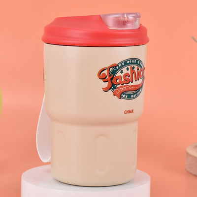350ml Cute Design Stainless Steel Double-Wall Vacuum Insulated Coffee Mug With Lid