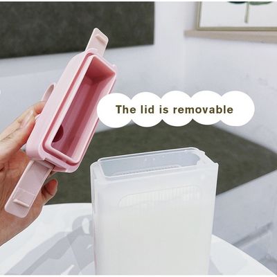 Applicable Boiling Water 450ML Flat Square Outdoor Sport Plastic Water Cup With Handle