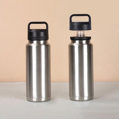 Bullet Leakproof 18oz 26oz 36oz Stainless Steel Water Bottle Double Wall Vacuum Insulated Kids Wide Mouth Flask with Portable Lid