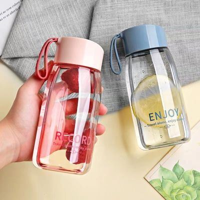 380ml Outdoor Sports Water Cup with Rope Handle and Equipped Anti-Corrosion Coating