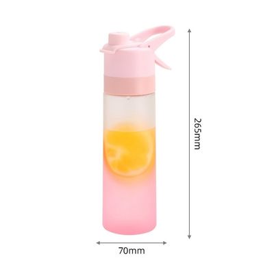 Custom Logo Outdoor Bicycle Cycling Water Bottle with 650ML Capacity and Spray Function