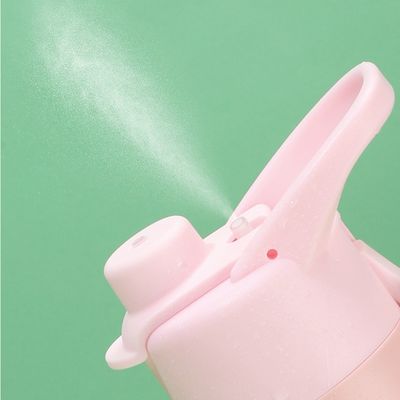 Portable 650ML Spray Drinking Cup for Bicycle Made of Sustainable Plastic Material