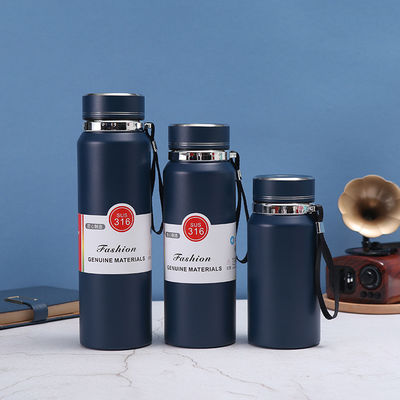 CLASSIC Design Custom Logo 1000ml Insulated Thermos Flasks for Sports Coffee Tumbler