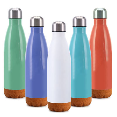 500ml Custom Patterned Stainless Steel Sport Water Bottle with Double Wall Insulation