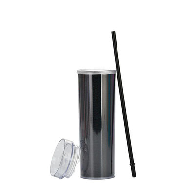 Custom Modern Bling Coffee Tumbler with Lid 450ml Capacity and None Thermal Insulation