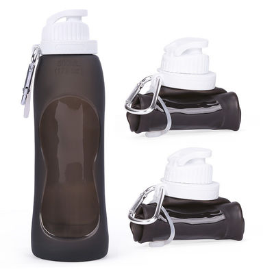 Stay Hydrated on Your Outdoor Trip Customized Logo Silicone Sport Travel Water Bottle