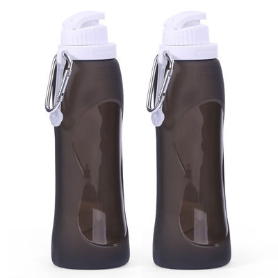 Stay Hydrated on Your Outdoor Trip Customized Logo Silicone Sport Travel Water Bottle