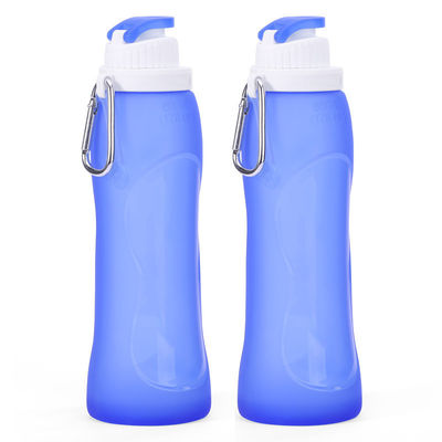 Stay Hydrated on Your Outdoor Trip Customized Logo Silicone Sport Travel Water Bottle